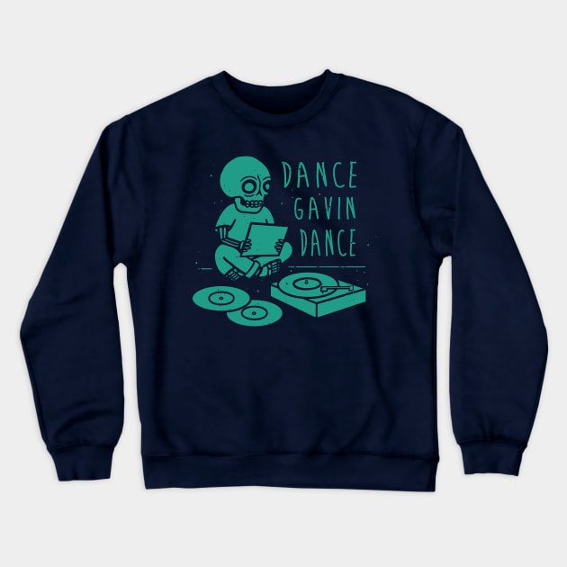 Vintage skull dance navy Crewneck Sweatshirt by Arestration